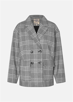 Binea blazer jakke Black And White Check Baum Und Pferdgarten 